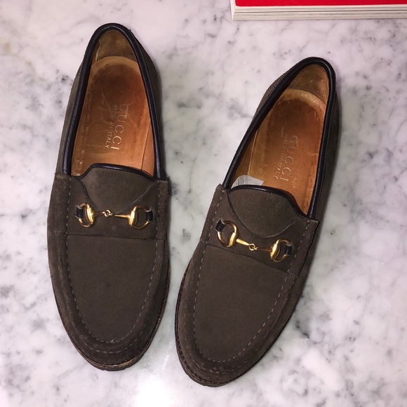 Gucci Other - Gucci mens suede drown genegum soles Size 7.5